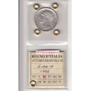 1926 10 Lire Argento Tipo Biga Ottima Conservazione Sigillata Rara Vittorio Emanuele III